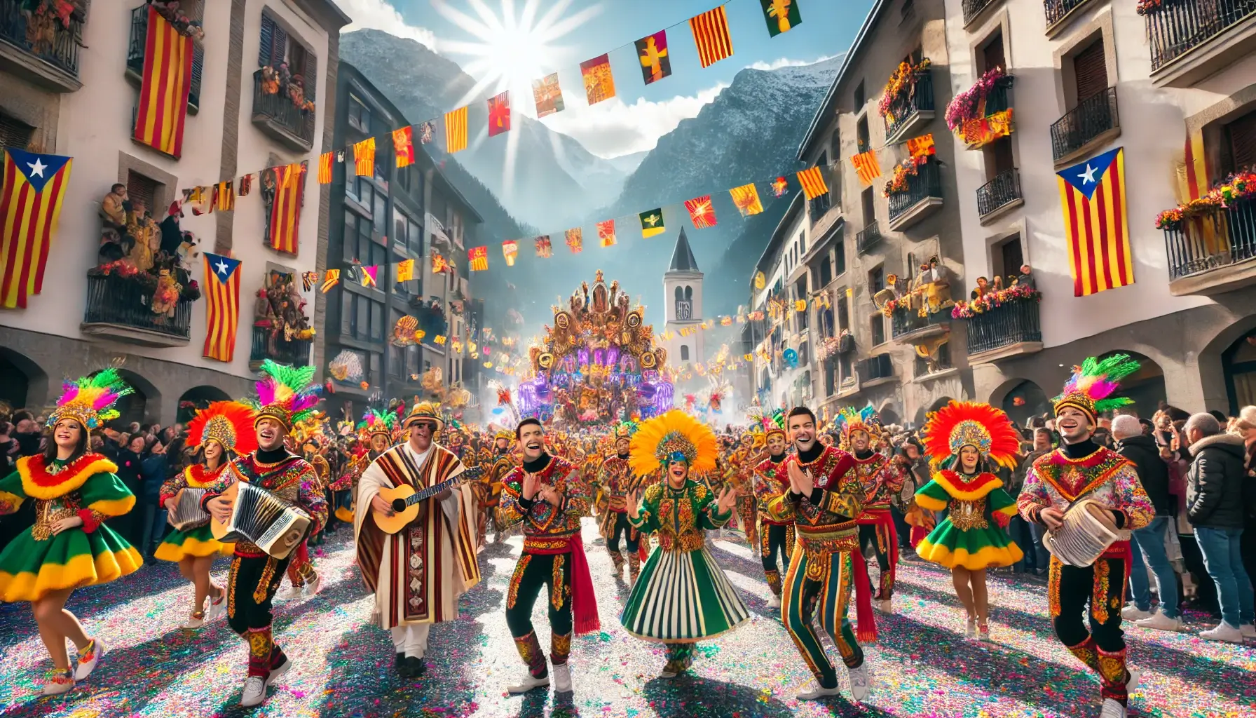 Carnaval Day in Andorra