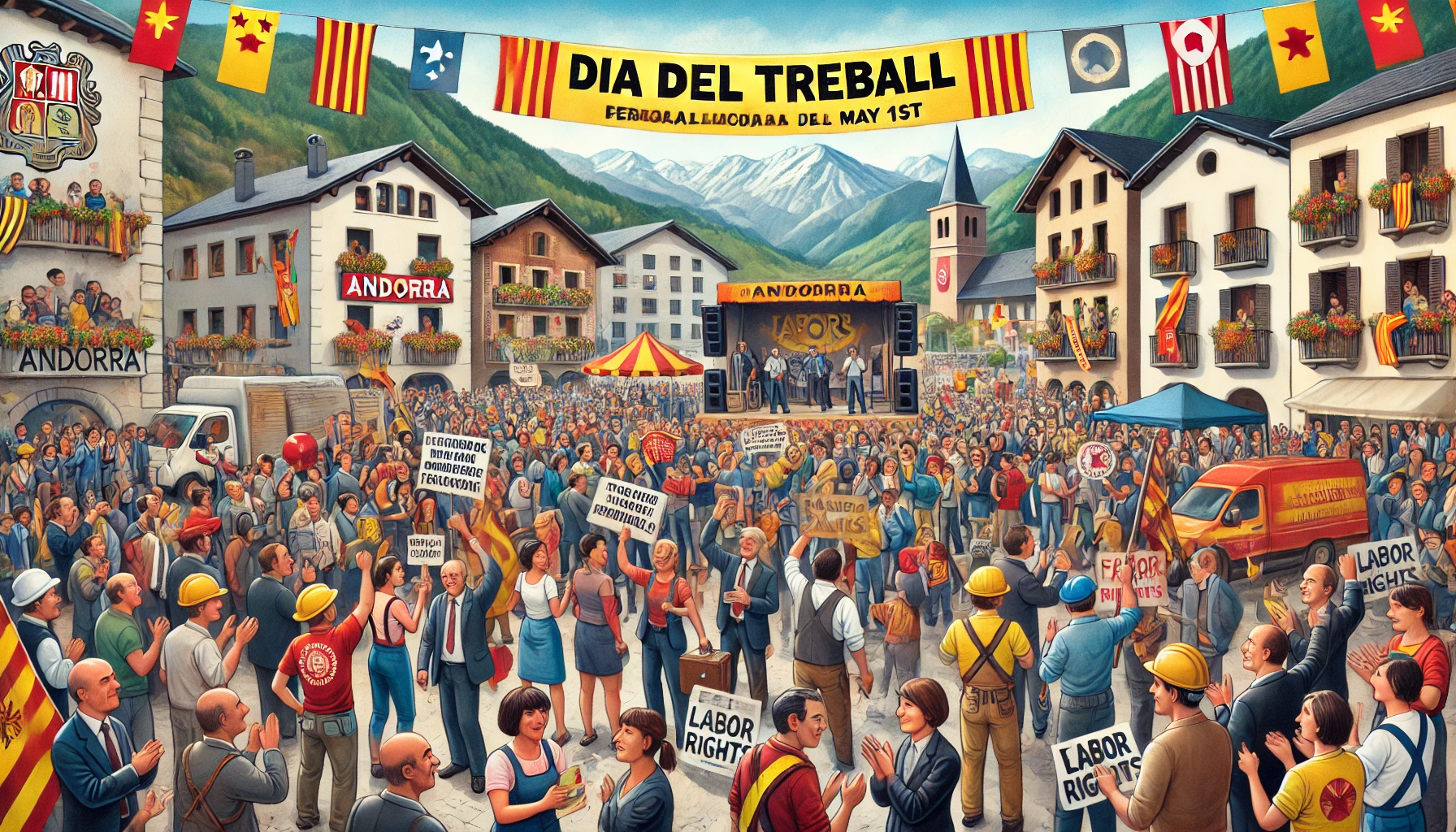 Labor Day in Andorra
