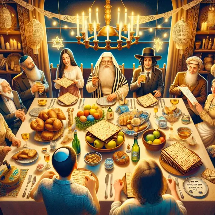 Passover Eve in United States